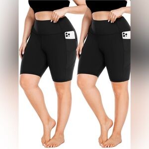 NWT Fell nature and life with your heart Plus Size  Shorts for Women-High Waist